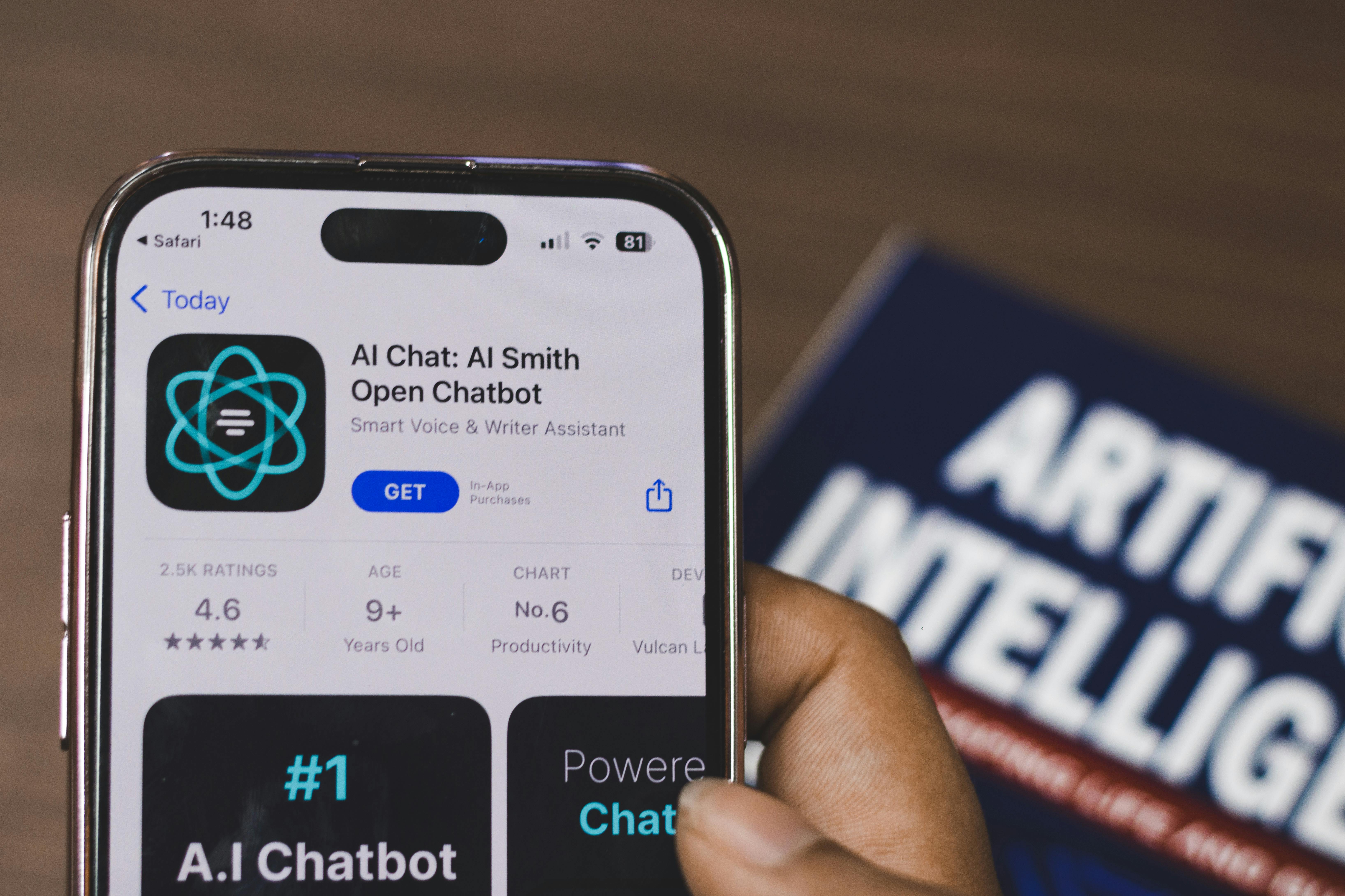 Chatbot application téléphone